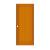 Codel Doors 30" x 80" x 1-3/8" Fir 1-Panel Interior Shaker 6-9/16" LH Prehung Door with Satin Nickel Hinges 2668fir8401LH156916